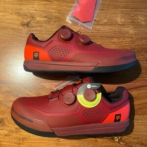 Fox Union BOA Clipless Mountain Bike Shoes NWT